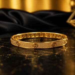 Brățară placată cu aur de 14k Canella