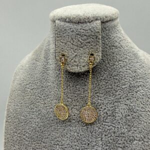 Cercei placați cu aur de 14k Lexi