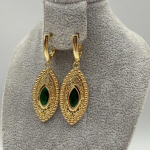 Cercei placați cu aur de 14k Vanesa Gold