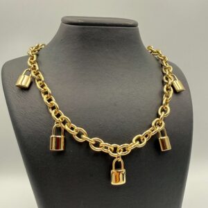 Colier placat cu aur de 14k Celine