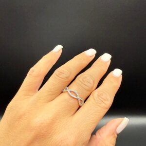 Inel placat cu aur de 18k Mely
