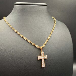 Colier placat cu aur de 18k Clara