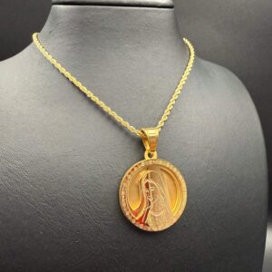 Colier placat cu aur de 14k Anastasia