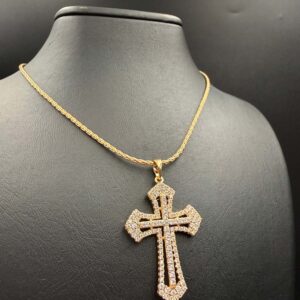 Colier placat cu aur de 18k Amarilia