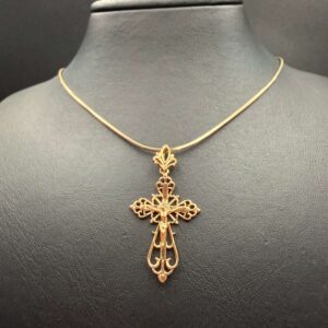 Colier placat cu aur de 18k Isla