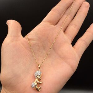 Colier placat cu aur de 18k Baby